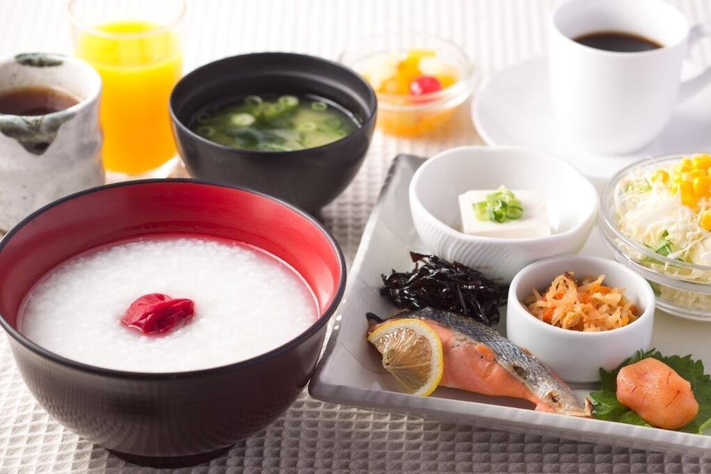 4 days a Japanese diet