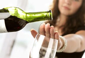 Refusal from alcohol